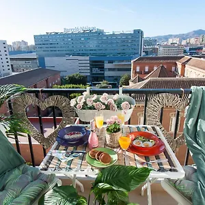 Apartment Center Flat Main Train Station, Malaga